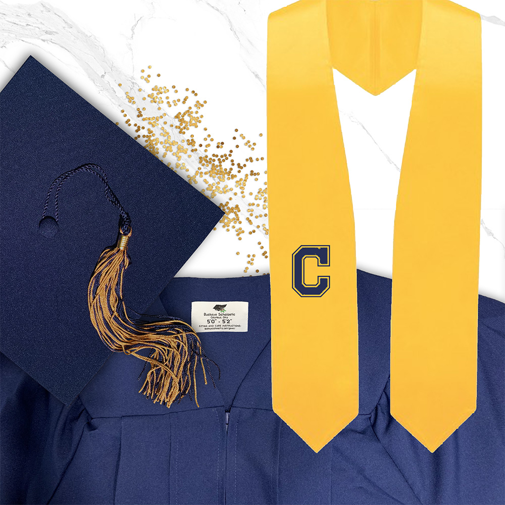 [CGT-CO] Cap, Gown, Tassel & Stole (4’9”-4’11")